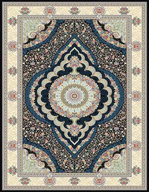 فرش-1200-شانه-1209-سرمه ای